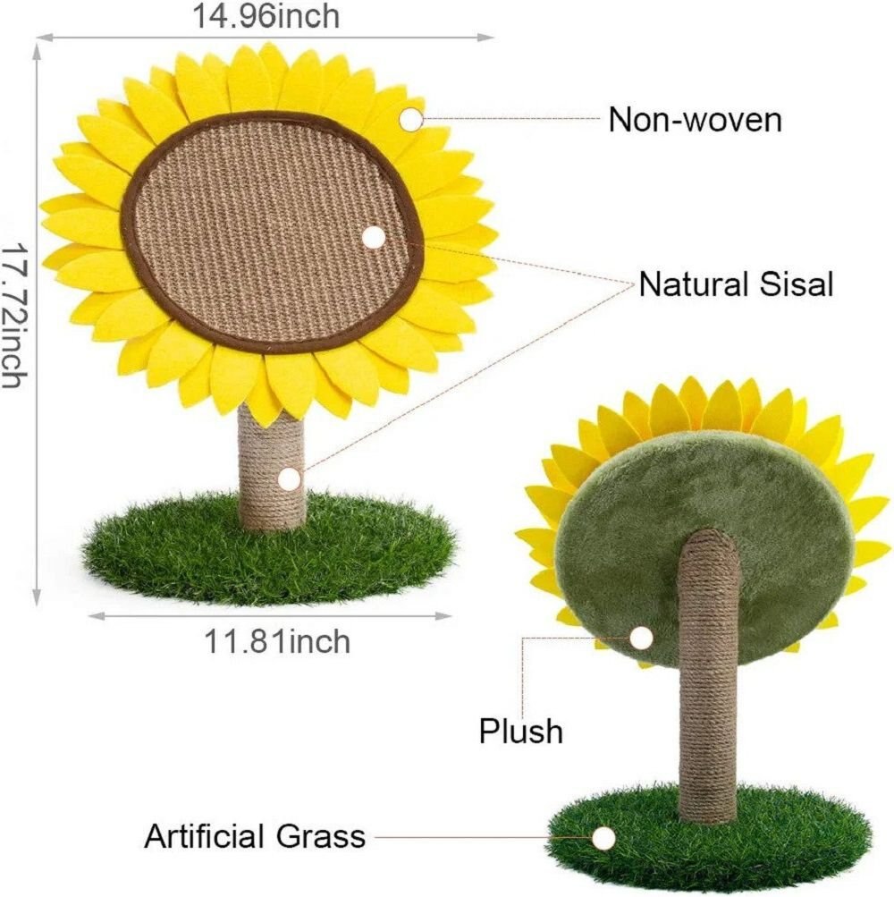 Pawbola Sunflower Scratching Post