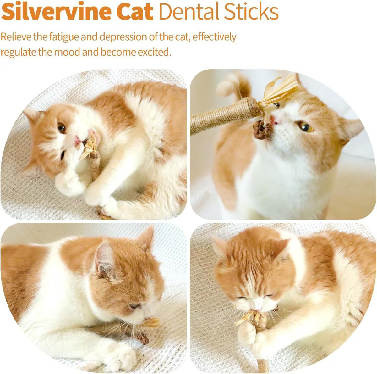 Pawbola Silvervine Sticks (3 Count)