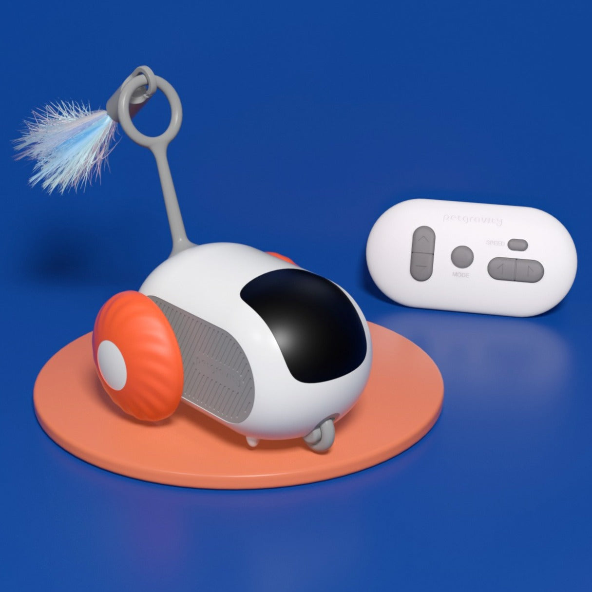 Pawbola Remote Control Chase Car Smart Cat Toy