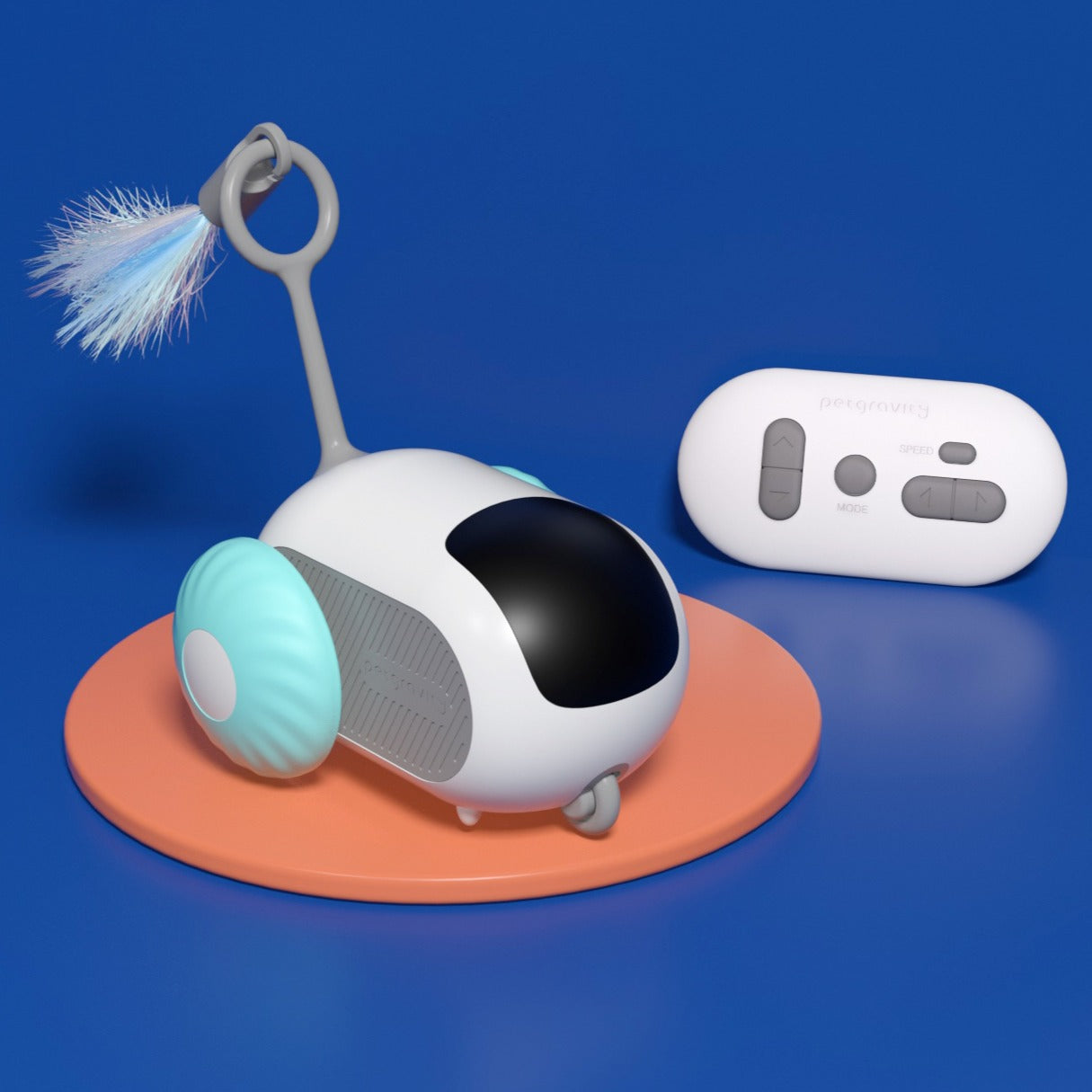 Pawbola Remote Control Chase Car Smart Cat Toy