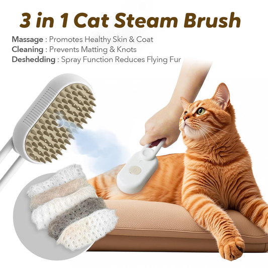 Pawbola Cat Steam Grooming Brush