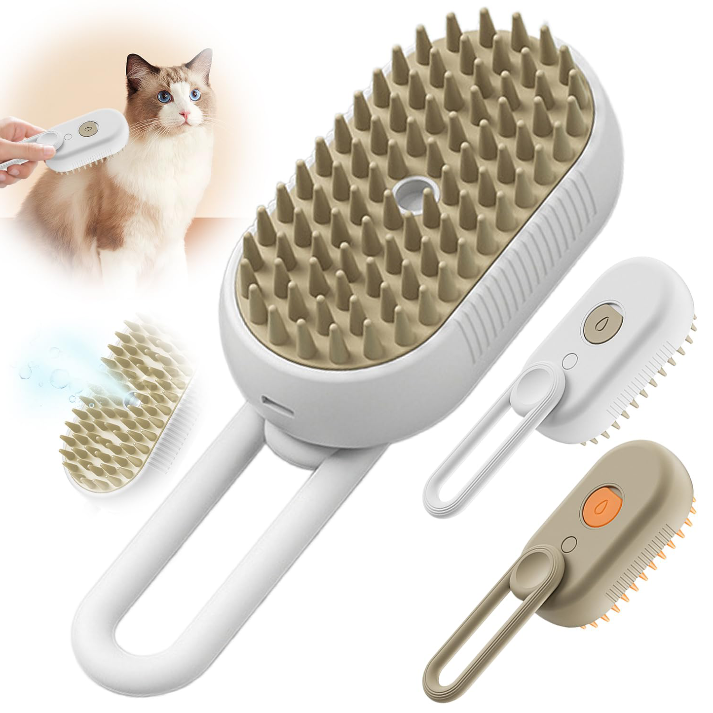 Pawbola Cat Steam Grooming Brush