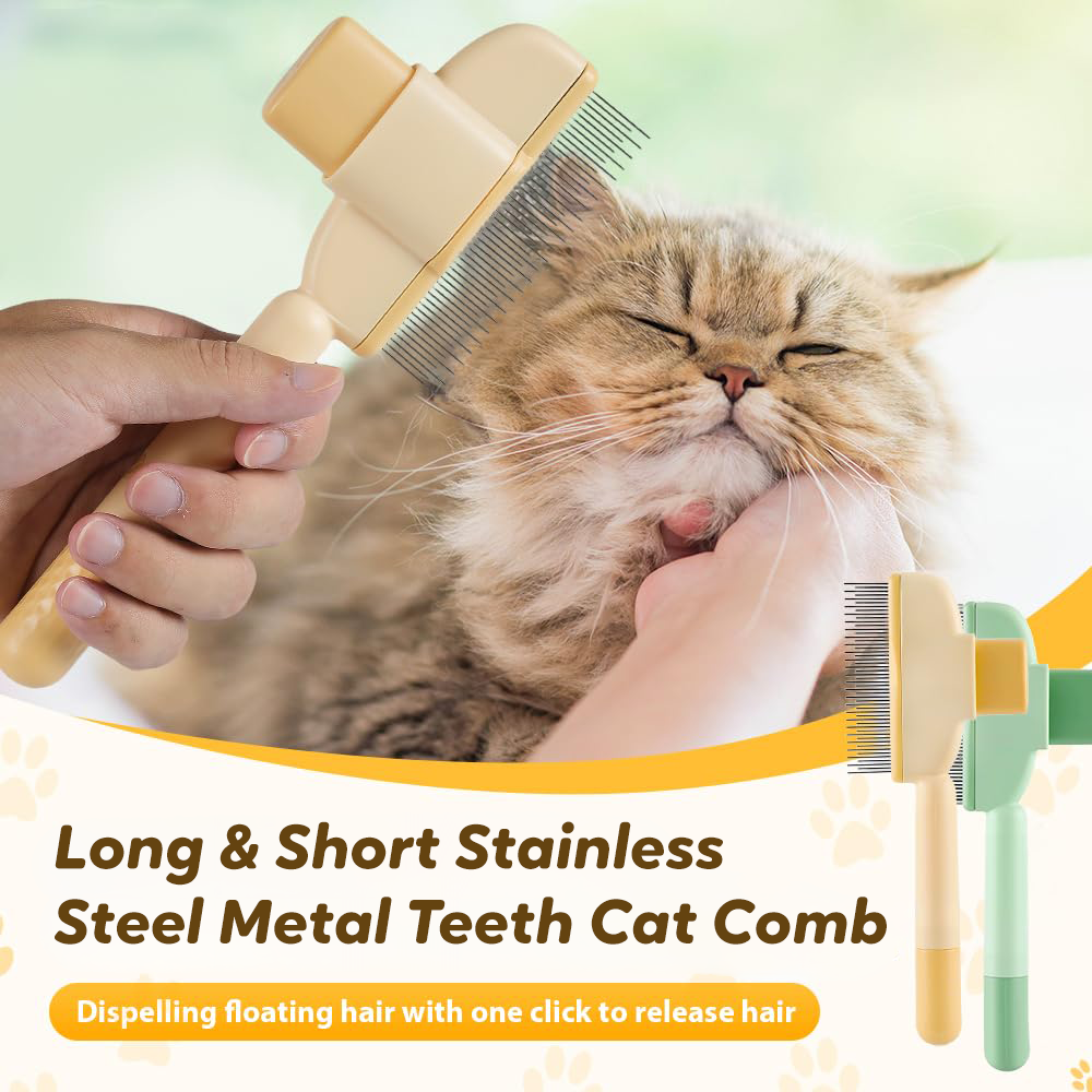 Pawbola Metal Teeth Grooming Comb