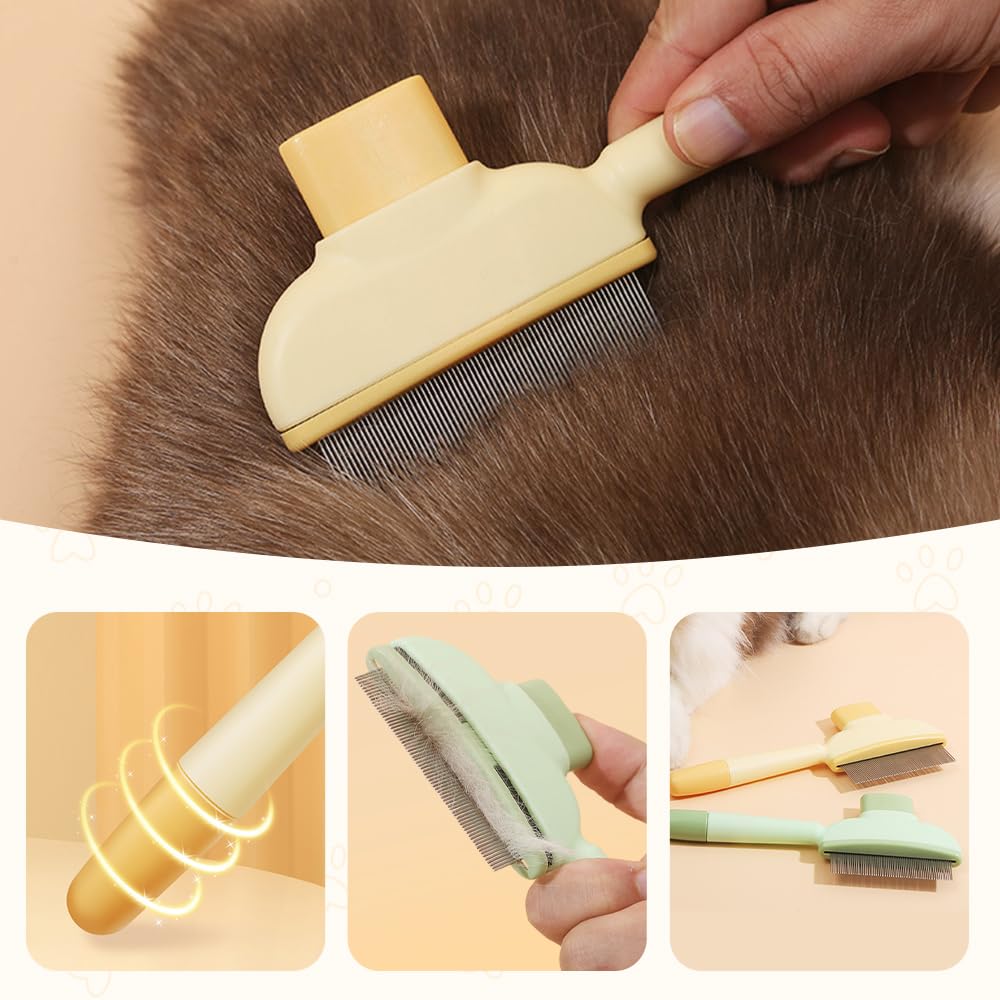 Pawbola Metal Teeth Grooming Comb