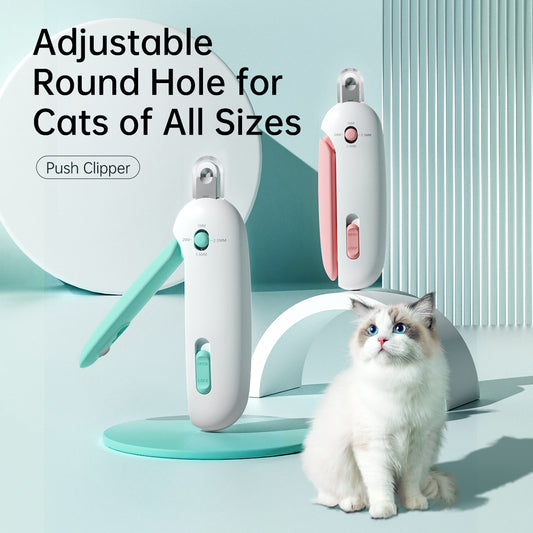Pawbola Adjustable Round-Hole Cat Nail Clipper
