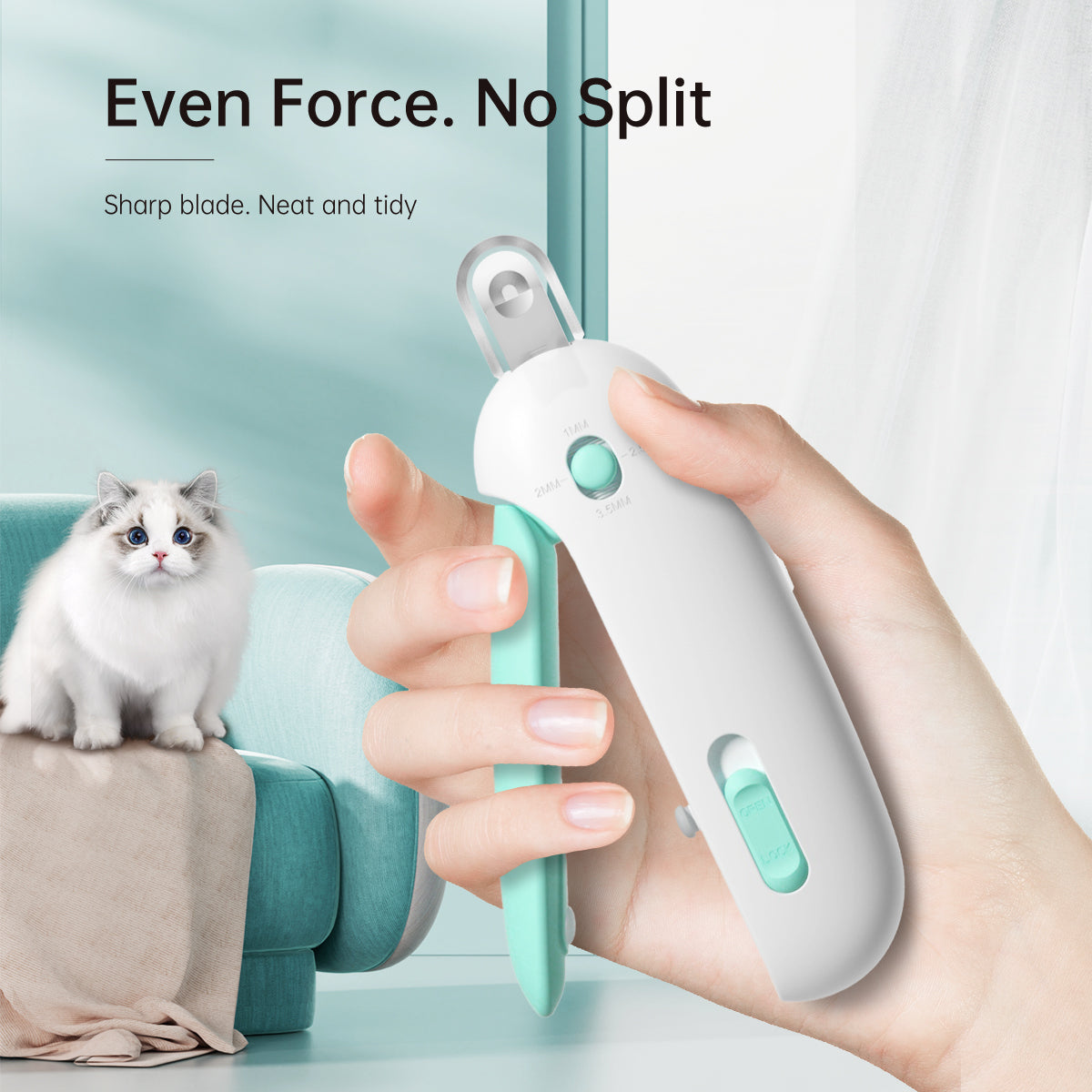 Pawbola Adjustable Round-Hole Cat Nail Clipper