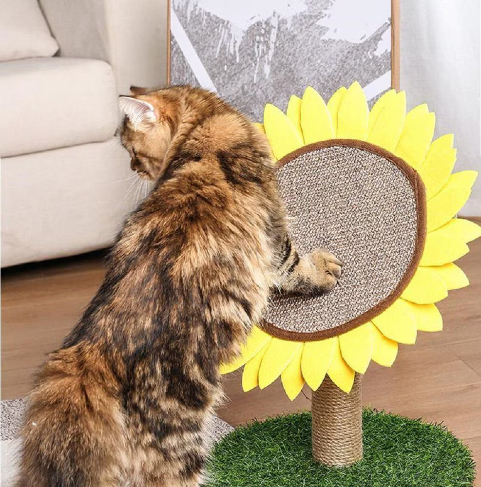 Pawbola Sunflower Scratching Post